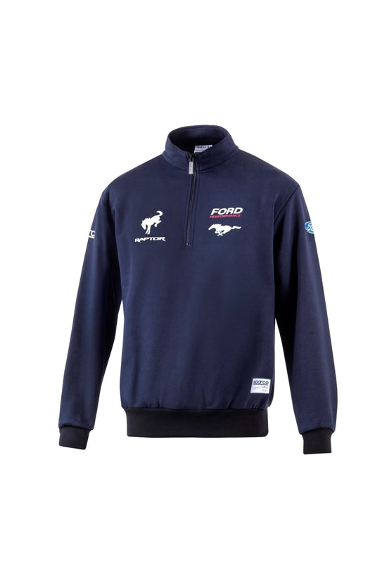 SUDADERA FORD PERFORMANCE MEDIA CREMALLERA