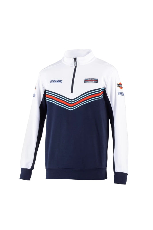 SUDADERA SPARCO X MARTINI HALF-ZIP
