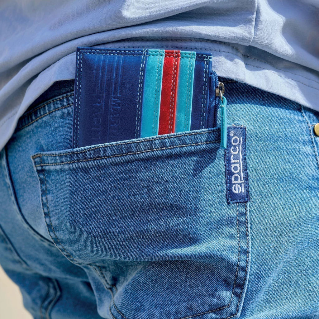 CARTERA DE CUERO MARTINI RACING - imagen 3