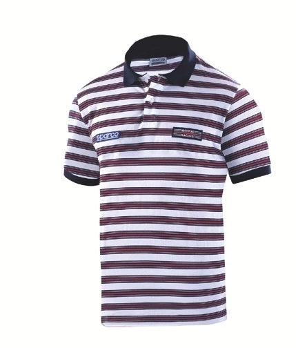 POLO REPLICA SPORTLINE STRIPES MARTINI - imagen 2