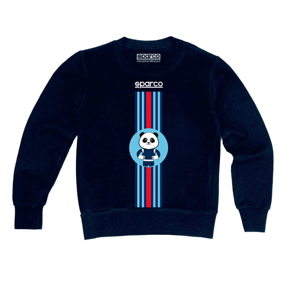 SUDADERA STRIPES PANDA INFANTIL